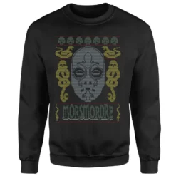 Morsmordre Christmas Jumper - Black