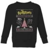 Flintstones Rockin Around The Tree Kids' Christmas Jumper - Black 2 Flintstones Rockin Around The Tree Kids' Christmas Jumper - Black -Christmas Clothes Store 12335898 2644714268331045