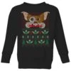 Gremlins Ugly Knit Kids' Christmas Jumper - Black 2 Gremlins Ugly Knit Kids' Christmas Jumper - Black -Christmas Clothes Store 12336006 6364714268824176