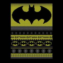 DC Comics Batman Men's Christmas T-Shirt In Black -Christmas Clothes Store 12336609 1314714190937417