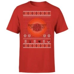 Looney Tunes Knit Men's Christmas T-Shirt - Red 16 Looney Tunes Knit Men's Christmas T-Shirt - Red -Christmas Clothes Store 12336648 2104714227839409