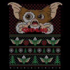 Gremlins Ugly Knit Men's Christmas T-Shirt - Black 15 Gremlins Ugly Knit Men's Christmas T-Shirt - Black -Christmas Clothes Store 12336708 1204714227792819