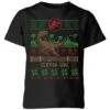 Jurassic Park Clever Girl Kids' Christmas T-Shirt - Black -Christmas Clothes Store 12336932 9644714271620266