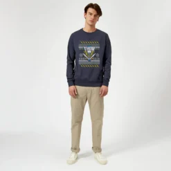 Marvel Thor Christmas Jumper - Navy -Christmas Clothes Store 12358397 7114717862549457