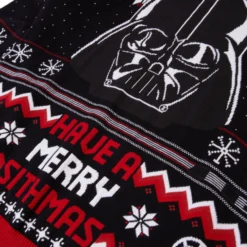 Have A Merry Sithmas Christmas Knitted Jumper Black -Christmas Clothes Store 13167575 6114901031041265
