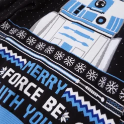 Merry Force Be With You Christmas Knitted Jumper Black 12 Merry Force Be With You Christmas Knitted Jumper Black -Christmas Clothes Store 13175228 2564901030200452