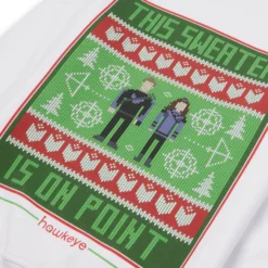 Marvel On Point Unisex Christmas Jumper - White 6 Marvel On Point Unisex Christmas Jumper - White -Christmas Clothes Store 13468489 2064915110129069