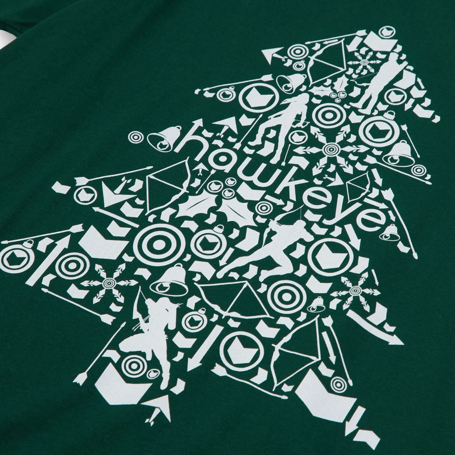 Marvel Christmas Tree Unisex T-Shirt - Green 4 Marvel Christmas Tree Unisex T-Shirt - Green - Image 2