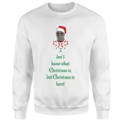 Marvel Drax Christmas Christmas Jumper - White