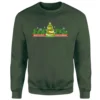 Disney Festive Silhouettes Christmas Jumper - Green -Christmas Clothes Store 13995642 1354996484219421