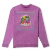 Disney Happy Holidays Christmas Jumper - Purple Acid Wash 1 Disney Happy Holidays Christmas Jumper - Purple Acid Wash -Christmas Clothes Store 13995804 1334996485021048