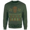 Marvel Season's Grootings Christmas Jumper - Green -Christmas Clothes Store 13995872 2034996485399258